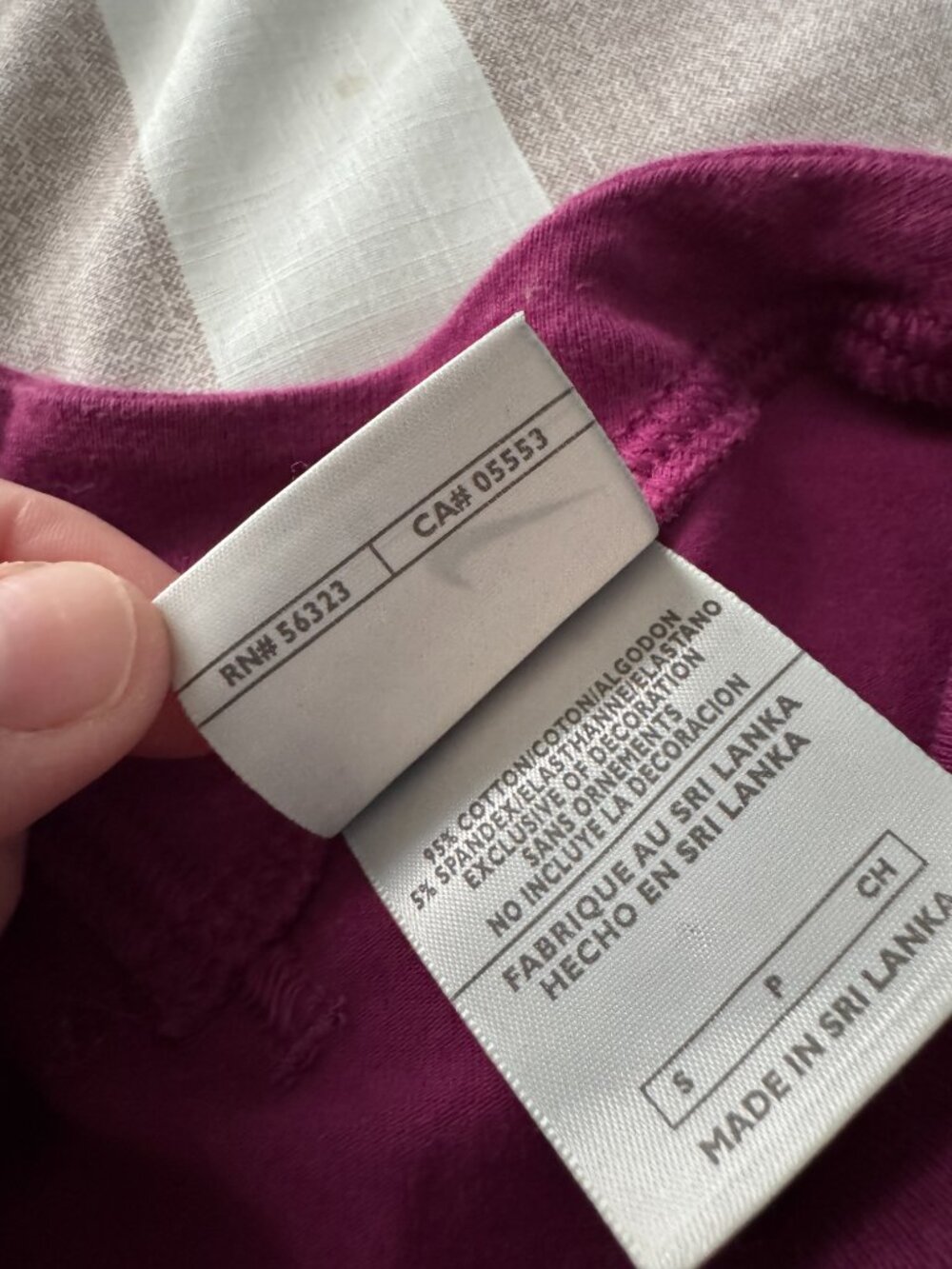 EUC Nike Burgundy Pink Layered Long Sleeve Top Sz S - Picture 7 of 8